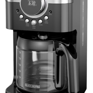 Black + Decker cafetera 12 tazas programable inox - CM4200S-LA