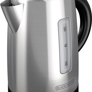 Black + Decker hervidor 1.7l inox KE2000SD