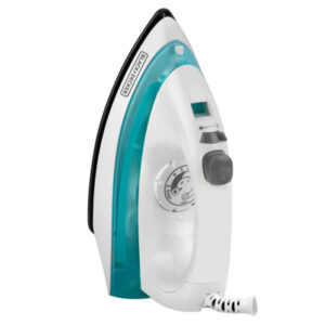 Black + Decker plancha de vapor trueglide anti-adherente blanca IRBD100