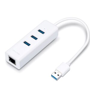 TP-link adaptador USB 3.0 3-Port Hub & gigabit ethernet 2en 1 USB - UE330