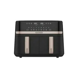 Black + Decker freidora de aire 9L dig doble purifry negro - AFBD92-1BDLA