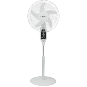 CHIQ Ventilador Pie Recargable 16" 9 vel temporizador puerto USB Luz Led - CQVF16RN0IT1W