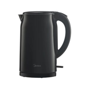 Midea Hervidor de Agua 1.7L doble pared negro 1800W MKE15DMCSK