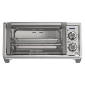 Black + Decker horno con freidora de aire 4 rebanadas - TO4125-0SDLA