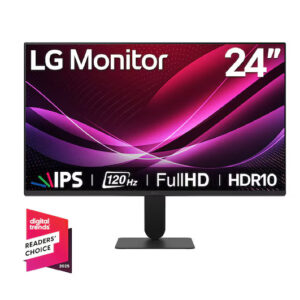 LG Monitor U4 24" IPS FHD, 144 Hz, HDR10 – 24U411B-B