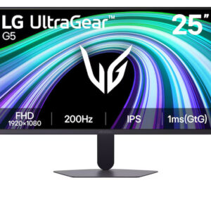 LG Monitor UltraGear G5 Gaming 25" IPS FHD, 200 Hz, 1 ms – 25G523B-B