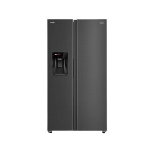 Midea Refrigerador Side by Side Inverter de 20 pies Negro MDRS710FGM28W